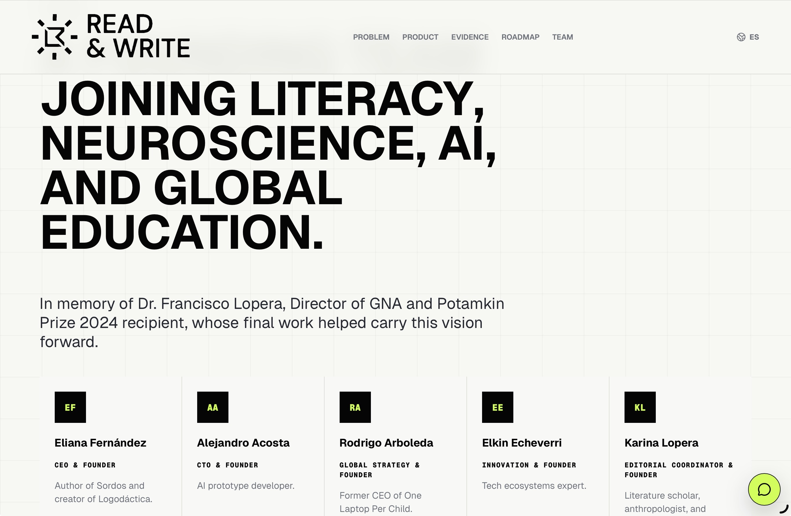 Read & Write initiative